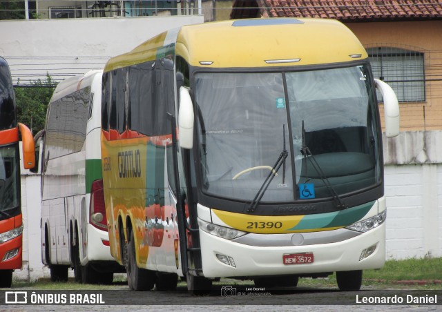 Empresa Gontijo de Transportes 21390 na cidade de Juiz de Fora, Minas Gerais, Brasil, por Leonardo Daniel. Número da foto: #11696922.