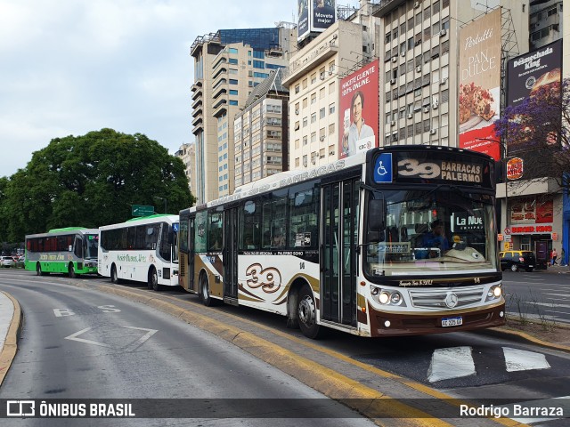 Transportes Santa Fe 14 na cidade de Buenos Aires, Argentina, por Rodrigo Barraza. ID da foto: 11696512.