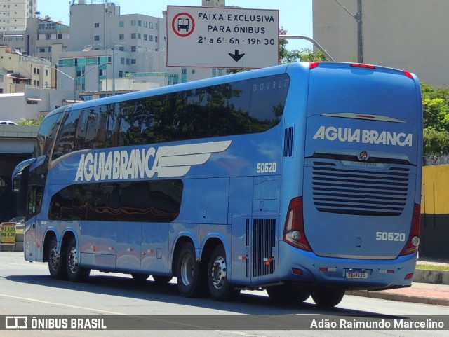 Viação Águia Branca 50620 na cidade de Belo Horizonte, Minas Gerais, Brasil, por Adão Raimundo Marcelino. ID da foto: 11697123.