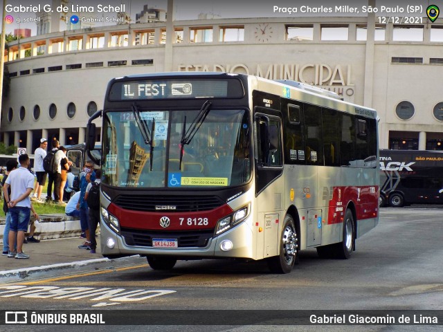 Transwolff Transportes e Turismo 7 8128 na cidade de São Paulo, São Paulo, Brasil, por Gabriel Giacomin de Lima. ID da foto: 11696013.