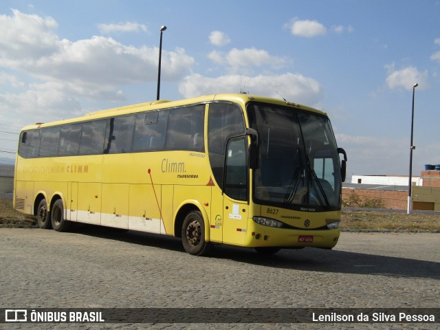 Viação Itapemirim 8627 na cidade de Caruaru, Pernambuco, Brasil, por Lenilson da Silva Pessoa. ID da foto: 11696806.