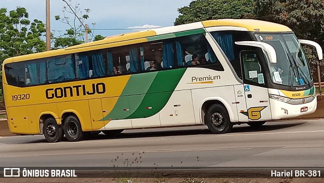 Empresa Gontijo de Transportes 19320 na cidade de Betim, Minas Gerais, Brasil, por Hariel BR-381. ID da foto: 11695175.