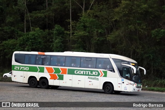 Empresa Gontijo de Transportes 21750 na cidade de Manhuaçu, Minas Gerais, Brasil, por Rodrigo Barraza. ID da foto: 11696399.