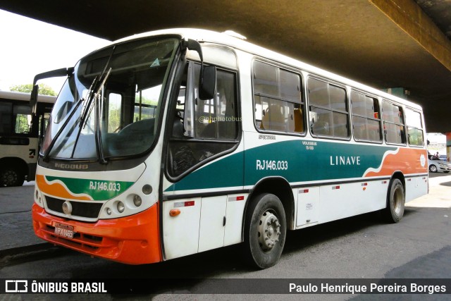 Linave Transportes RJ 146.033 na cidade de Nova Iguaçu, Rio de Janeiro, Brasil, por Paulo Henrique Pereira Borges. ID da foto: 11696951.