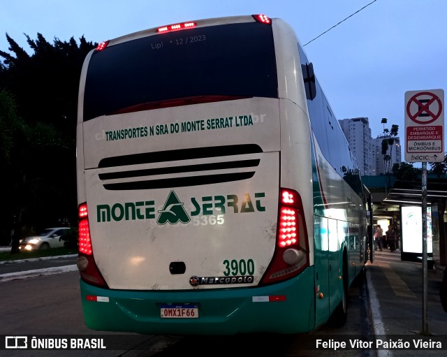 Transportadora Turística Monte Serrat 3900 na cidade de São Paulo, São Paulo, Brasil, por Felipe Vitor Paixão Vieira. ID da foto: 11696900.