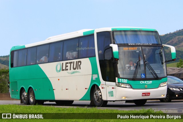 Oletur Transportadora Turística 1100 na cidade de Roseira, São Paulo, Brasil, por Paulo Henrique Pereira Borges. ID da foto: 11696899.