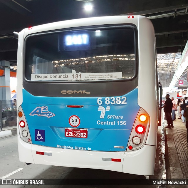 Cooper Líder > A2 Transportes 6 8382 na cidade de São Paulo, São Paulo, Brasil, por Michel Nowacki. Número da foto: #11697036.