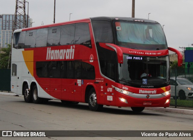 Expresso Itamarati 6701 na cidade de São Paulo, São Paulo, Brasil, por Vicente de Paulo Alves. ID da foto: 11695415.