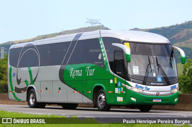 Rema Tur - Rema Turismo 2000 na cidade de Roseira, São Paulo, Brasil, por Paulo Henrique Pereira Borges. Número da foto: #11699135.