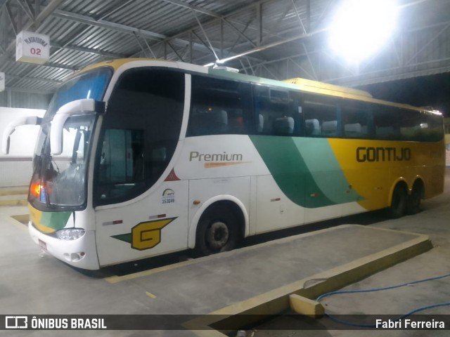 Empresa Gontijo de Transportes 17180 na cidade de Aimorés, Minas Gerais, Brasil, por Fabri Ferreira. Número da foto: #11698006.