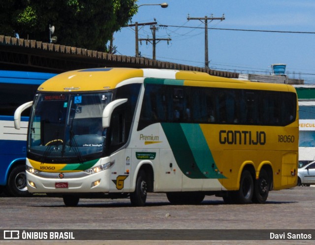 Empresa Gontijo de Transportes 18060 na cidade de Vitória da Conquista, Bahia, Brasil, por Davi Santos. Número da foto: #11697629.