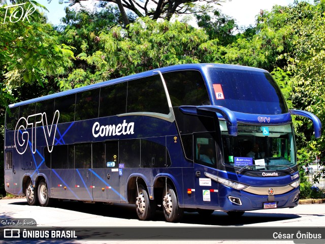 Viação Cometa 719304 na cidade de São Paulo, São Paulo, Brasil, por César Ônibus. ID da foto: 11699558.