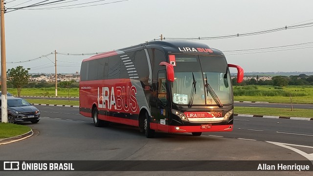 Lirabus 13051 na cidade de Paulínia, São Paulo, Brasil, por Allan Henrique. Número da foto: #11699935.