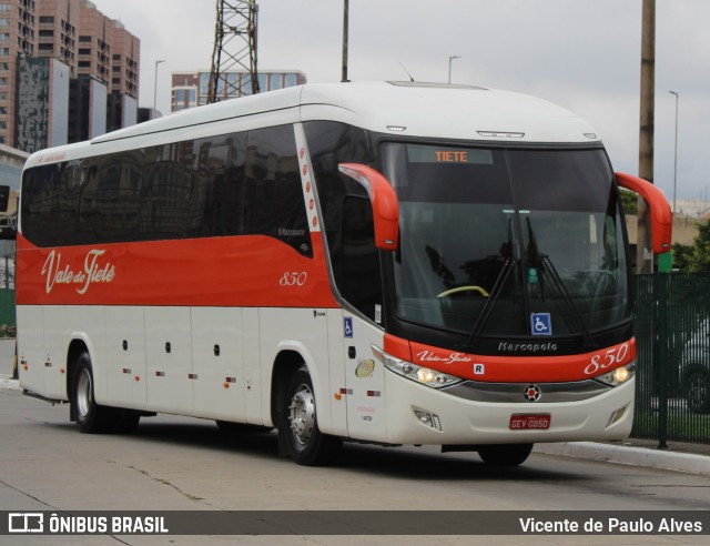 Viação Vale do Tietê 850 na cidade de São Paulo, São Paulo, Brasil, por Vicente de Paulo Alves. ID da foto: 11698044.