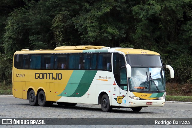 Empresa Gontijo de Transportes 17260 na cidade de Manhuaçu, Minas Gerais, Brasil, por Rodrigo Barraza. ID da foto: 11699870.