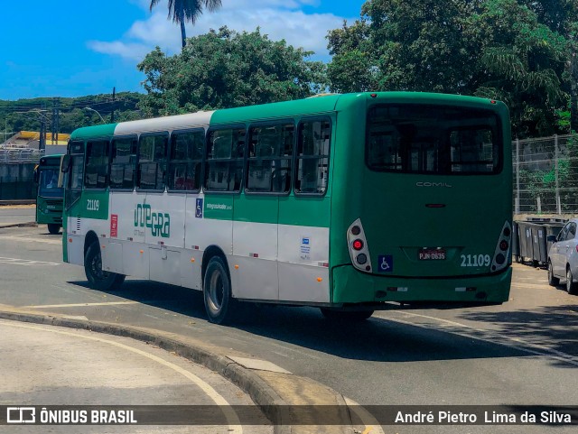 OT Trans - Ótima Salvador Transportes 21109 na cidade de Salvador, Bahia, Brasil, por André Pietro  Lima da Silva. Número da foto: #11697897.