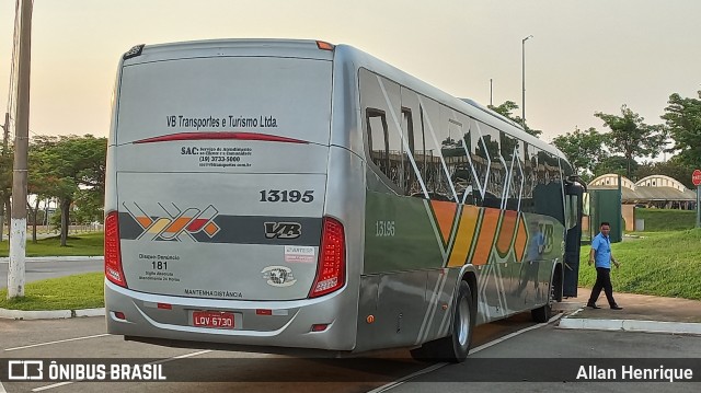 VB Transportes e Turismo 13195 na cidade de Paulínia, São Paulo, Brasil, por Allan Henrique. Número da foto: #11697814.