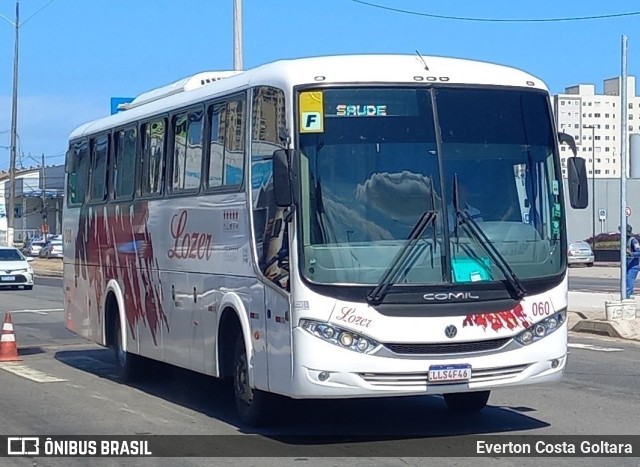 Viação Lozer 060 na cidade de Vila Velha, Espírito Santo, Brasil, por Everton Costa Goltara. ID da foto: 11698314.