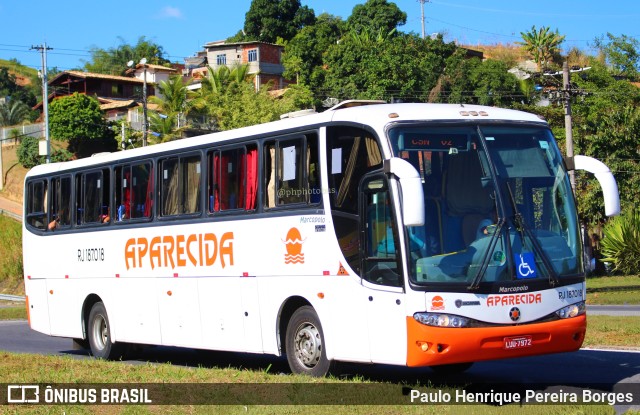 VINSAL - Viação Nossa Senhora Aparecida RJ 187.018 na cidade de Barra do Piraí, Rio de Janeiro, Brasil, por Paulo Henrique Pereira Borges. ID da foto: 11699253.