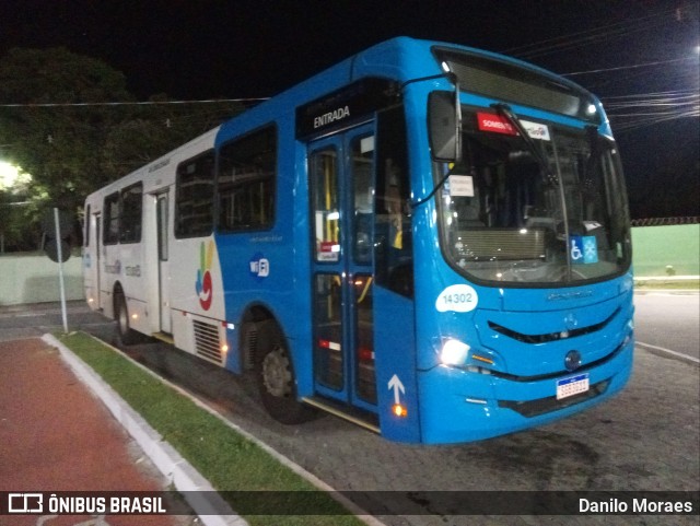 Serramar Transporte Coletivo 14302 na cidade de Serra, Espírito Santo, Brasil, por Danilo Moraes. Número da foto: #11699173.