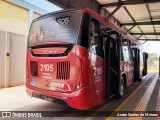 TCGL - Transportes Coletivos Grande Londrina 2105 na cidade de Londrina, Paraná, Brasil, por Andre Santos de Moraes. Número da foto: #:id.