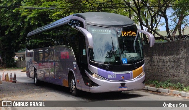 Rota Transportes Rodoviários 8655 na cidade de Salvador, Bahia, Brasil, por Ônibus Ssa. ID da foto: 11700264.