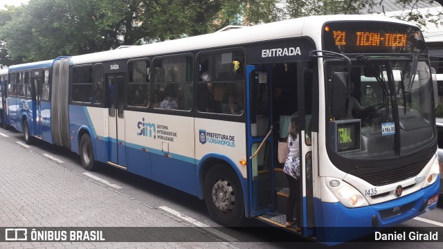 Canasvieiras Transportes 1435 na cidade de Florianópolis, Santa Catarina, Brasil, por Daniel Girald. Número da foto: #11702938.