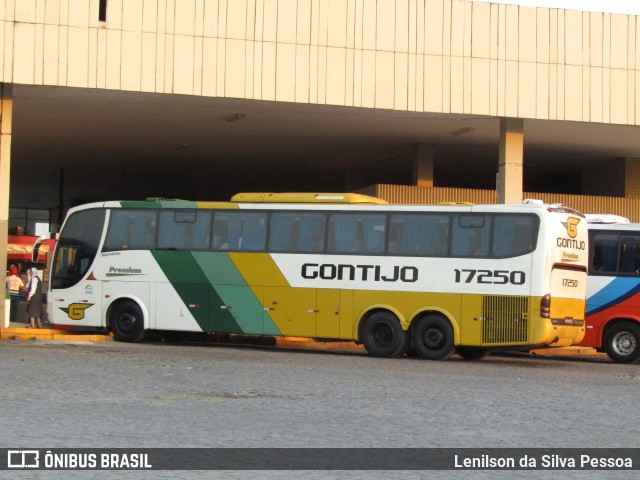 Empresa Gontijo de Transportes 17250 na cidade de Caruaru, Pernambuco, Brasil, por Lenilson da Silva Pessoa. ID da foto: 11702458.