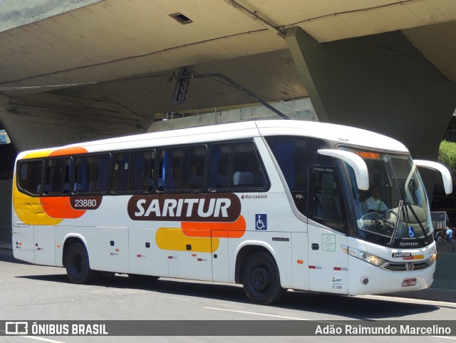 Saritur - Santa Rita Transporte Urbano e Rodoviário 23880 na cidade de Belo Horizonte, Minas Gerais, Brasil, por Adão Raimundo Marcelino. ID da foto: 11702821.