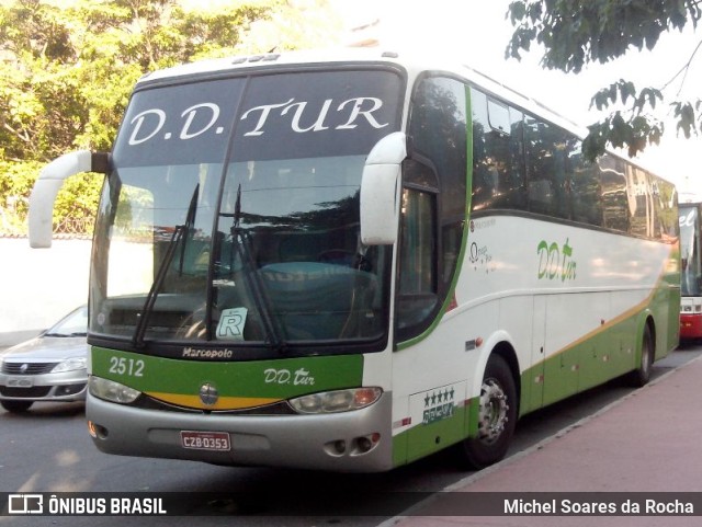 DD Tur 2512 na cidade de Rio de Janeiro, Rio de Janeiro, Brasil, por Michel Soares da Rocha. Número da foto: #11701794.