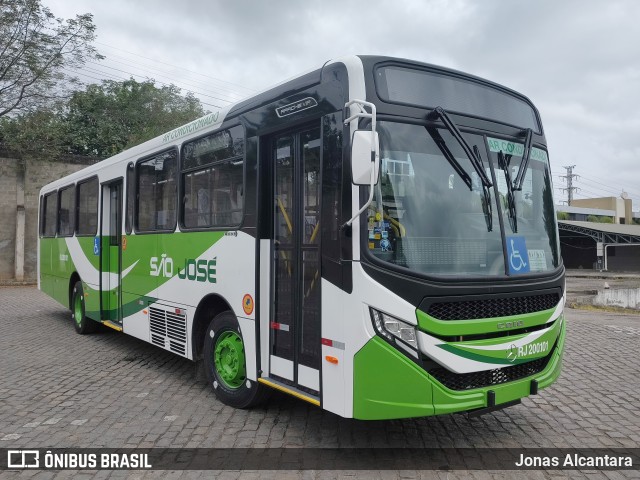Viação São José RJ 200.101 na cidade de Nova Iguaçu, Rio de Janeiro, Brasil, por Jonas Alcantara. Número da foto: #11700453.