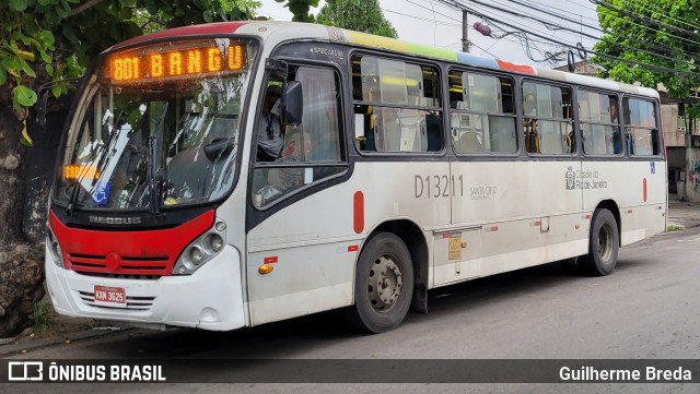 Transportes Barra D13211 na cidade de Rio de Janeiro, Rio de Janeiro, Brasil, por Guilherme Breda. ID da foto: 11700051.