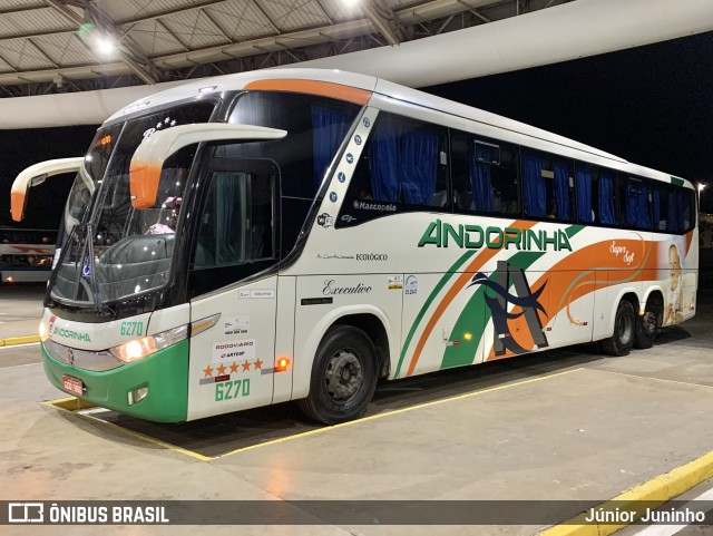 Empresa de Transportes Andorinha 6270 na cidade de Marília, São Paulo, Brasil, por Júnior Juninho. Número da foto: #11702939.