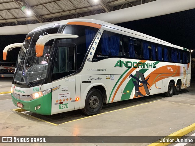 Empresa de Transportes Andorinha 6270 na cidade de Marília, São Paulo, Brasil, por Júnior Juninho. ID da foto: 11702939.