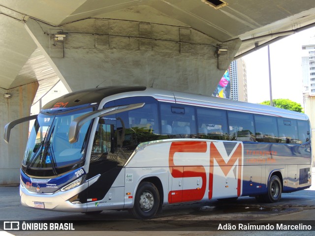 Transporte Coletivo Santa Maria 290 na cidade de Belo Horizonte, Minas Gerais, Brasil, por Adão Raimundo Marcelino. ID da foto: 11702836.