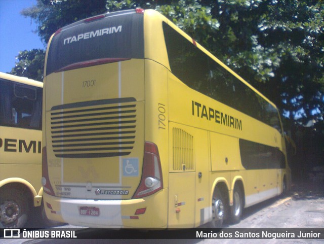 Viação Itapemirim 17001 na cidade de Salvador, Bahia, Brasil, por Mario dos Santos Nogueira Junior. ID da foto: 11700215.