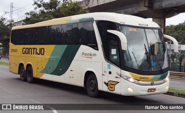 Empresa Gontijo de Transportes 21460 na cidade de Salvador, Bahia, Brasil, por Itamar dos Santos. ID da foto: 11700811.