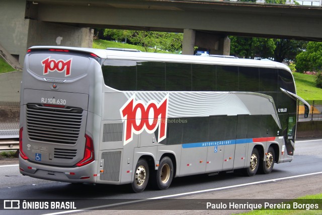 Auto Viação 1001 RJ 108.630 na cidade de Resende, Rio de Janeiro, Brasil, por Paulo Henrique Pereira Borges. Número da foto: #11701568.