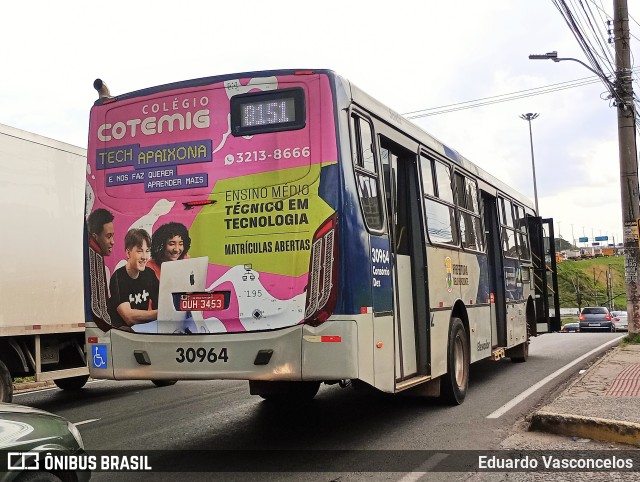 Auto Omnibus Nova Suissa 30964 na cidade de Belo Horizonte, Minas Gerais, Brasil, por Eduardo Vasconcelos. ID da foto: 11702900.