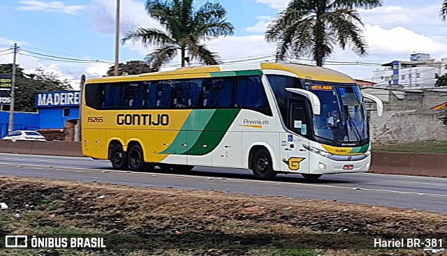 Empresa Gontijo de Transportes 19265 na cidade de Betim, Minas Gerais, Brasil, por Hariel BR-381. Número da foto: #11700111.