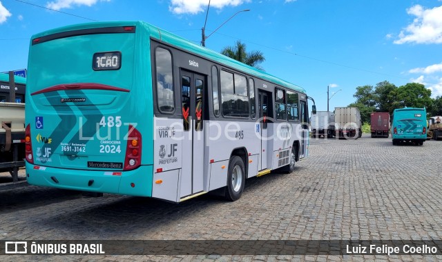 VSFL - Viação São Francisco 485 na cidade de Vitória, Espírito Santo, Brasil, por Luiz Felipe Coelho. Número da foto: #11700379.