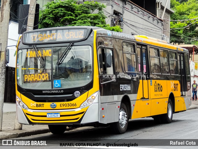 Mobi Rio E903066 na cidade de Rio de Janeiro, Rio de Janeiro, Brasil, por Rafael Cota. Número da foto: #11700965.