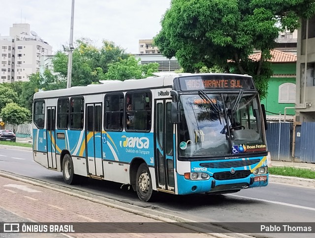 TRANSA - Transa Transporte Coletivo 741 na cidade de Três Rios, Rio de Janeiro, Brasil, por Pablo Thomas. ID da foto: 11700267.