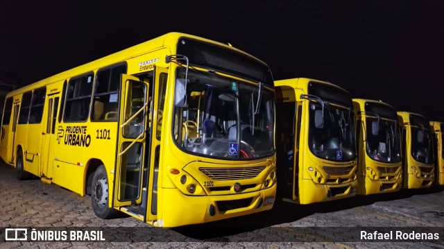 Pruden Express 1101 na cidade de Presidente Prudente, São Paulo, Brasil, por Rafael Rodenas. Número da foto: #11700852.