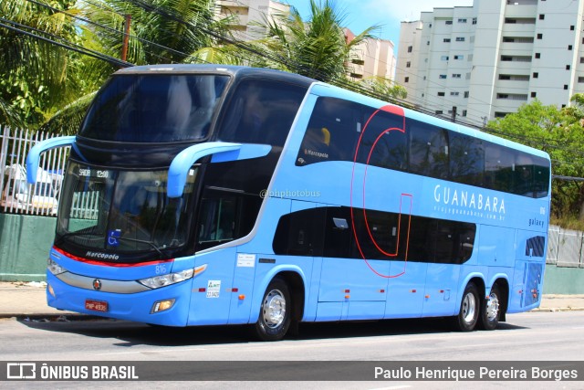 Expresso Guanabara 816 na cidade de Fortaleza, Ceará, Brasil, por Paulo Henrique Pereira Borges. ID da foto: 11701544.