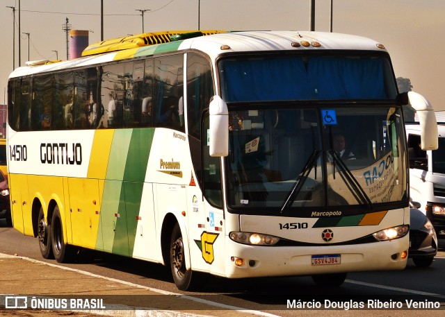 Empresa Gontijo de Transportes 14510 na cidade de São Paulo, São Paulo, Brasil, por Márcio Douglas Ribeiro Venino. ID da foto: 11701961.