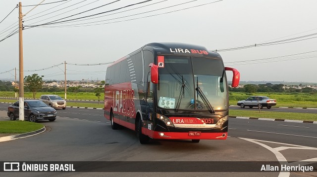 Lirabus 13051 na cidade de Paulínia, São Paulo, Brasil, por Allan Henrique. ID da foto: 11702921.