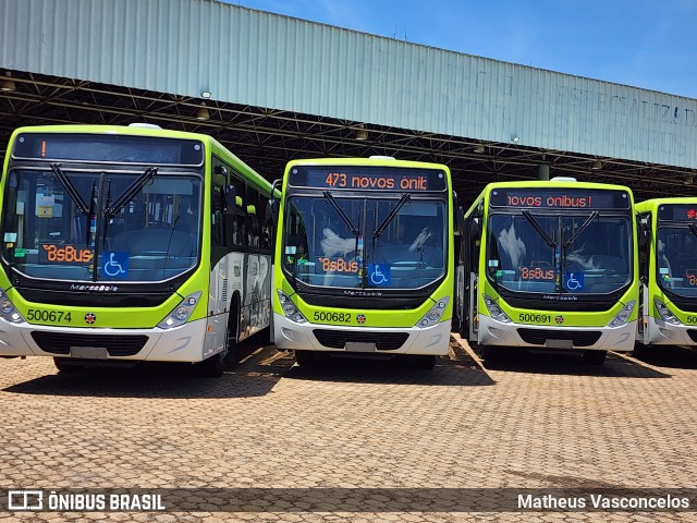 BsBus Mobilidade 500682 na cidade de Brasília, Distrito Federal, Brasil, por Matheus Vasconcelos. Número da foto: #11700817.