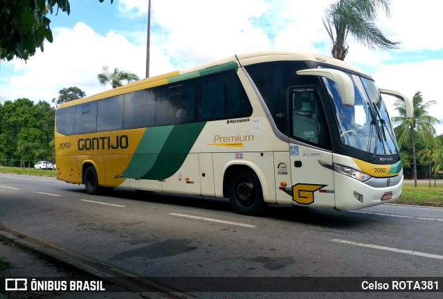 Empresa Gontijo de Transportes 7050 na cidade de Ipatinga, Minas Gerais, Brasil, por Celso ROTA381. Número da foto: #11700205.
