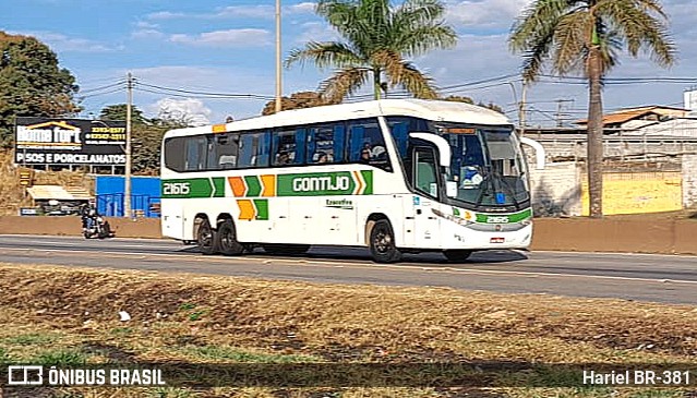 Empresa Gontijo de Transportes 21615 na cidade de Betim, Minas Gerais, Brasil, por Hariel BR-381. ID da foto: 11700108.